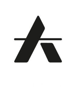 AirHUD Logo white text